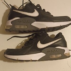Nike Black and White Air Max Sneakers